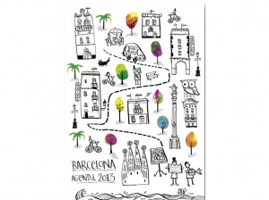 Barcelona map